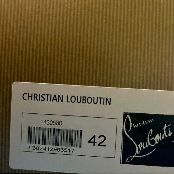 Christian Louboutin Other - Christian Louboutin Brown Striped Box
